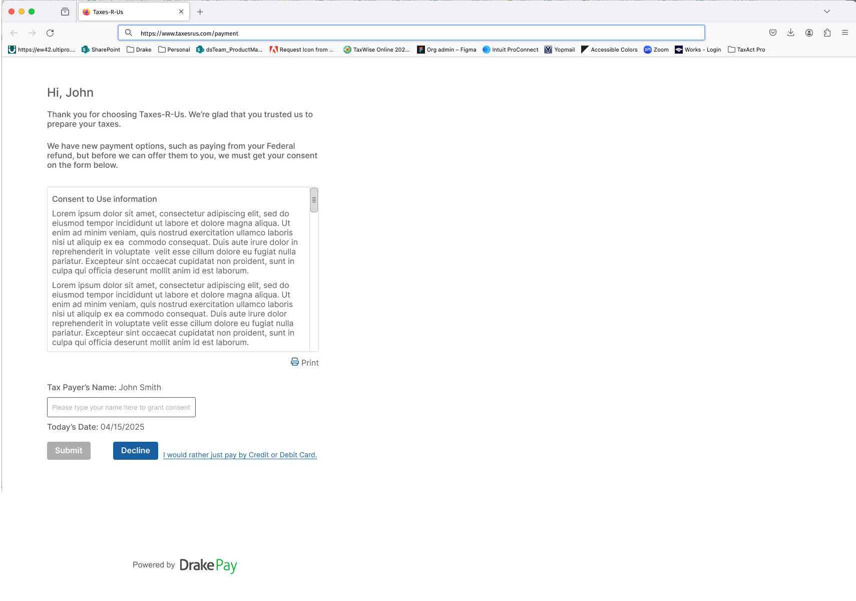 Drake Pay case study preview